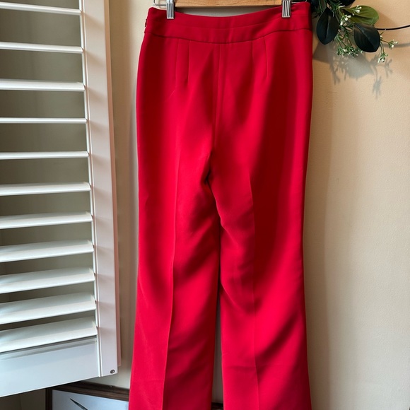 White House Black Market Bold Red Pants - Picture 10 of 16